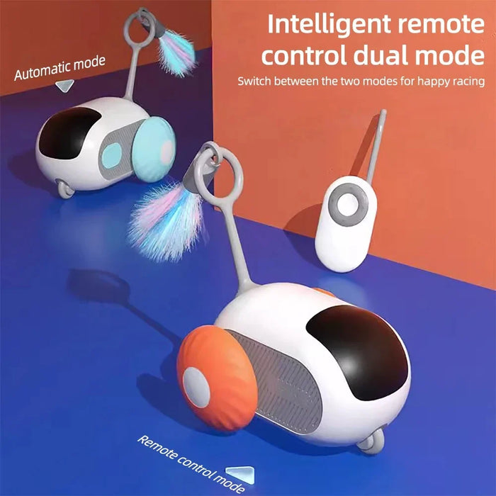 Slimme interactieve auto voor katten