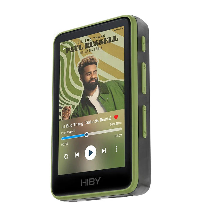 Muziekspeler en radio, groen