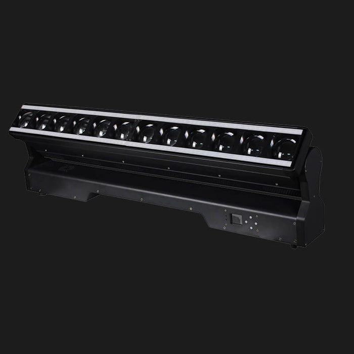 Bewegende LED-verlichtingsbalk N2 DMX 12 × 40 W voor podia en DJ's