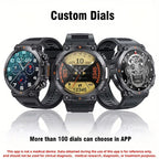 Round smartwatch with 3.53 cm screen