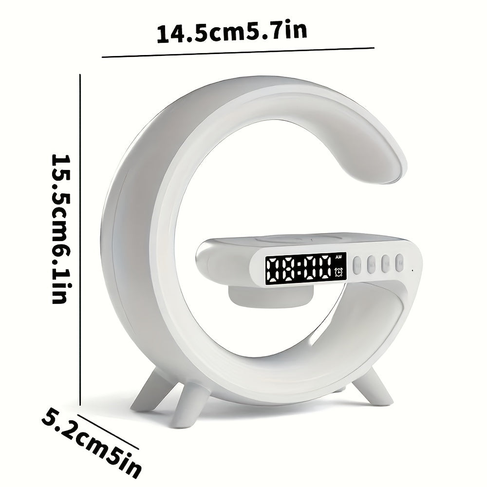 Wireless speaker with fast charging and RGB lighting