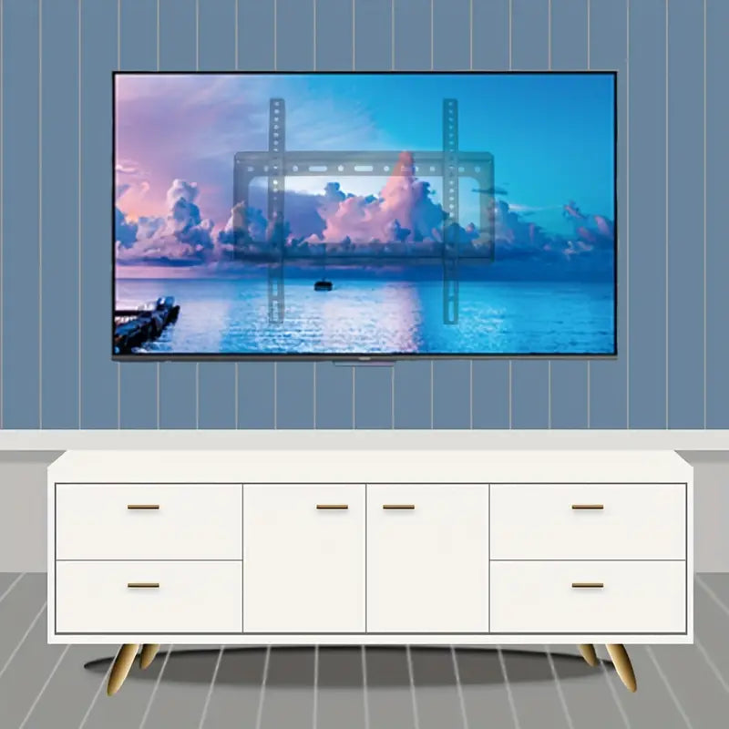 Ultraslanke vaste wandbeugel voor tv's van 26 tot 75 inch