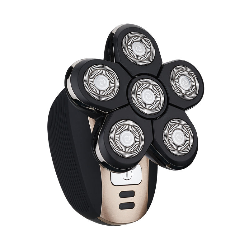 Smart five-head electric shaver