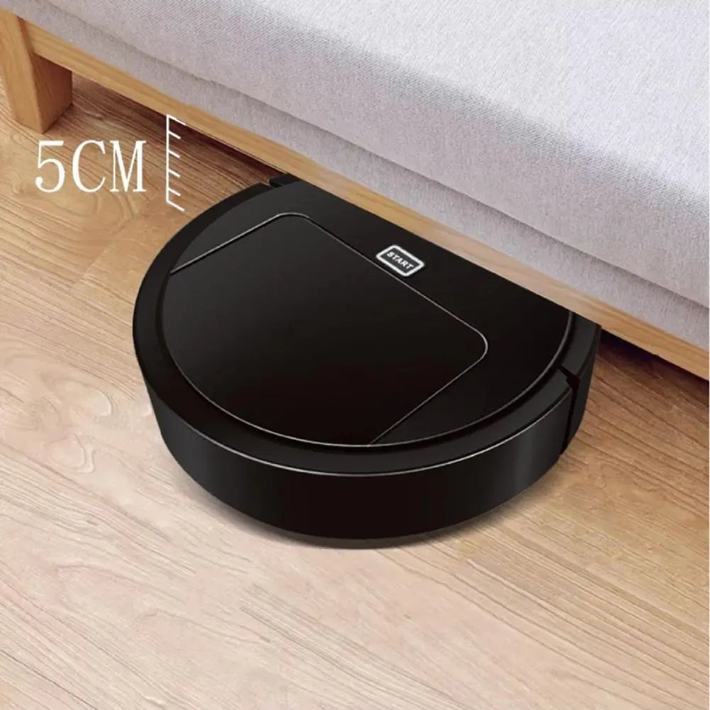 Smart automatic floor-cleaning robot vacuum