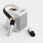 Krachtige Bluetooth-karaokespeaker met twee microfoons