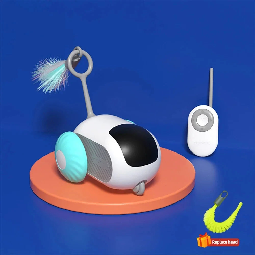 Slimme interactieve auto voor katten