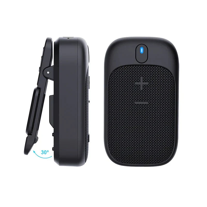 Waterbestendige draagbare mini Bluetooth-luidspreker, zwart