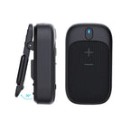 Waterbestendige draagbare mini Bluetooth-luidspreker, zwart