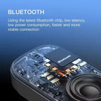 Waterbestendige draagbare mini Bluetooth-luidspreker, zwart