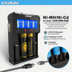 Slimme batterijoplader LiitoKala Lii-K4