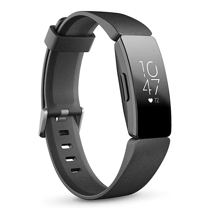 Bracelet connecté de santé et d'activité physique, noir