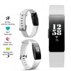 Bracelet connecté de santé et d'activité physique, blanc