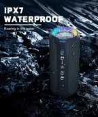 40 W stereo Bluetooth-luidspreker, zwart