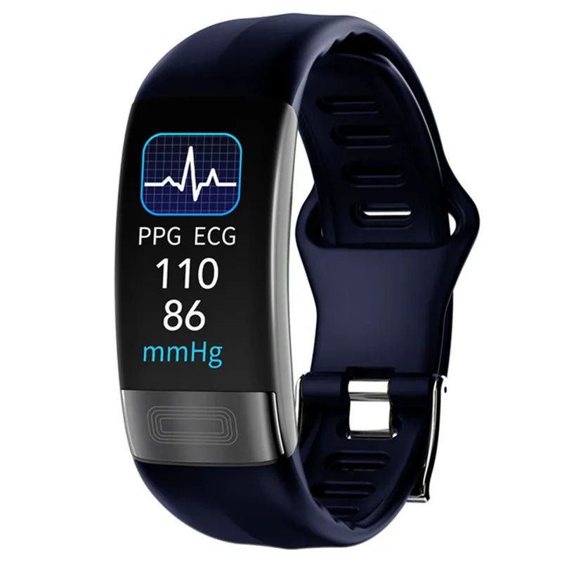 Slimme fitnessarmband, blauw