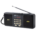 Draagbare luidspreker met Bluetooth en FM-radio, zwart