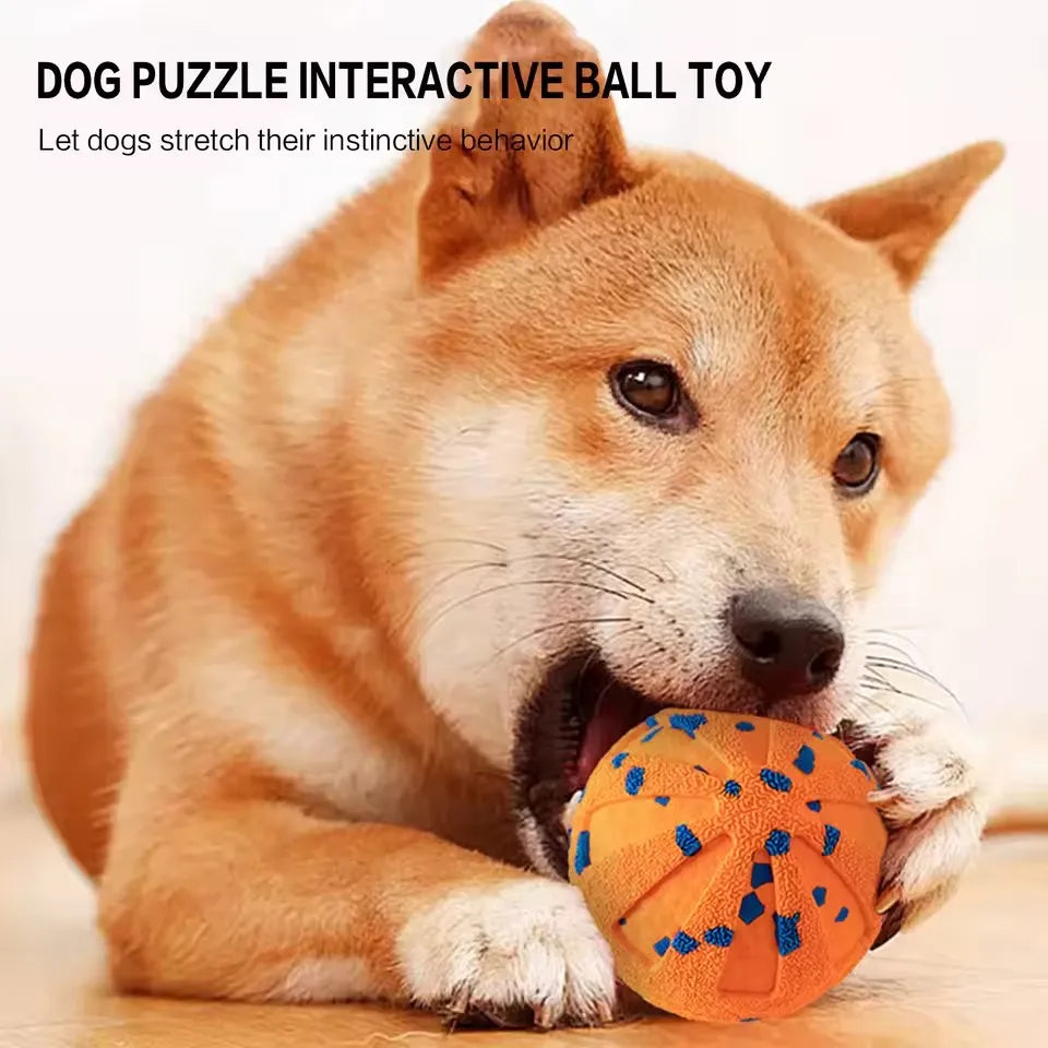 Smart interactive dog ball