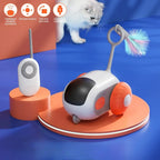 Slim auto-speelgoed voor katten met afstandsbediening