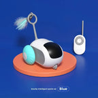 Smart remote-controlled cat toy car