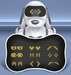 Slimme robotpuppy met afstandsbediening