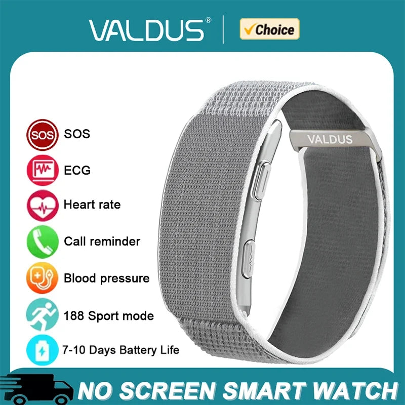 Slimme armband VALDUS VITRO met ECG-functie