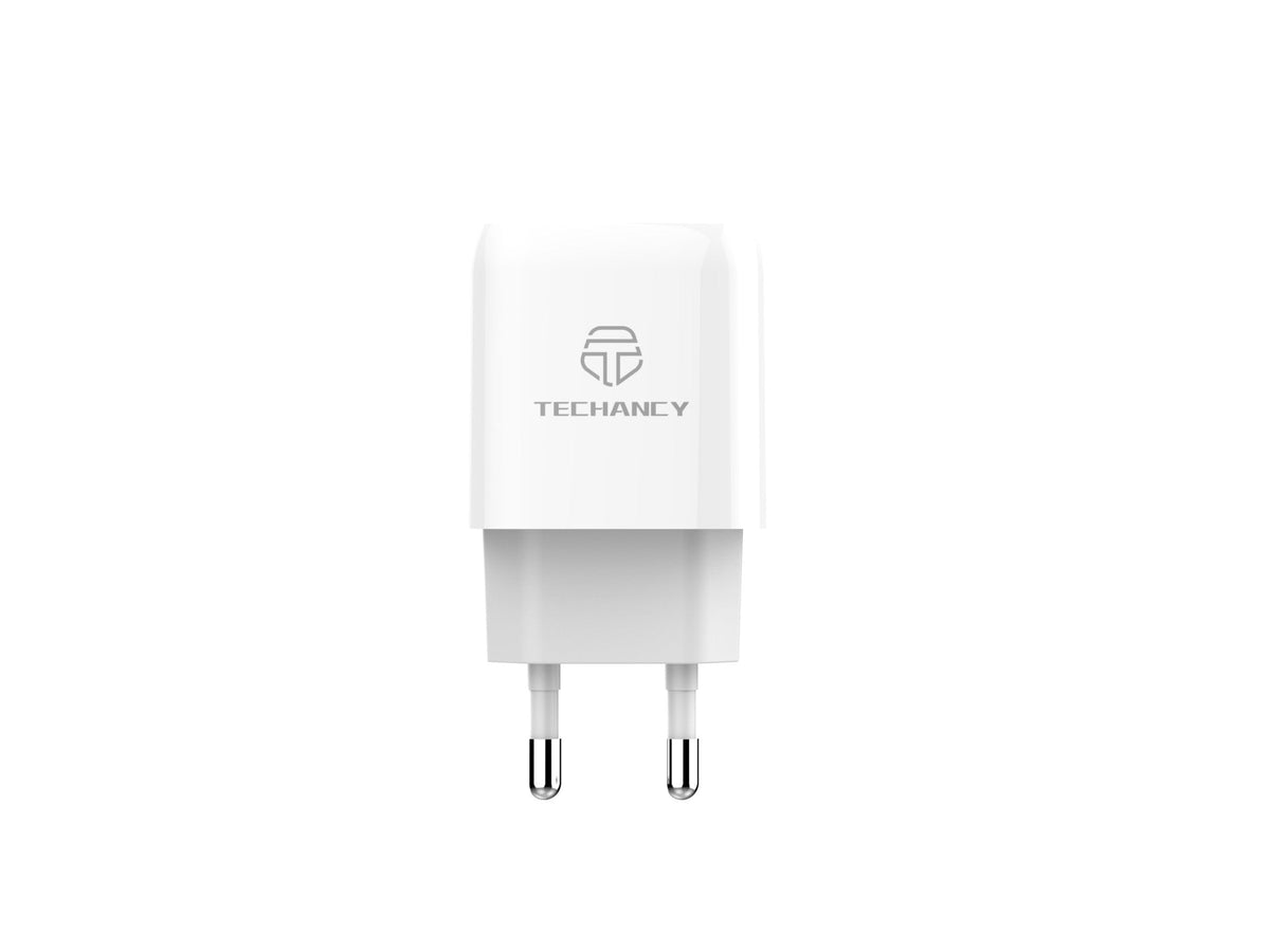 Witte Techancy TA2801 oplader van 20 W met PD-snel opladen en QC 3.0