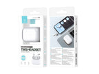 Techancy TWS KP2708 Bluetooth 5.3 oordopjes, wit, tot 5 uur afspeeltijd