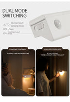 Smart magnetic wall light with motion sensor