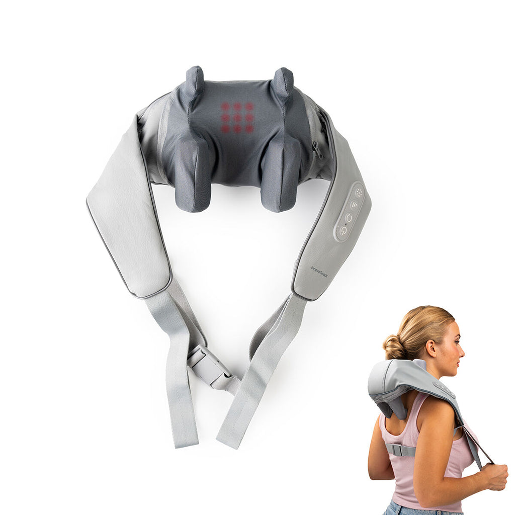 Masseur rechargeable 6D pour le cou et le dos Silax InnovaGoods